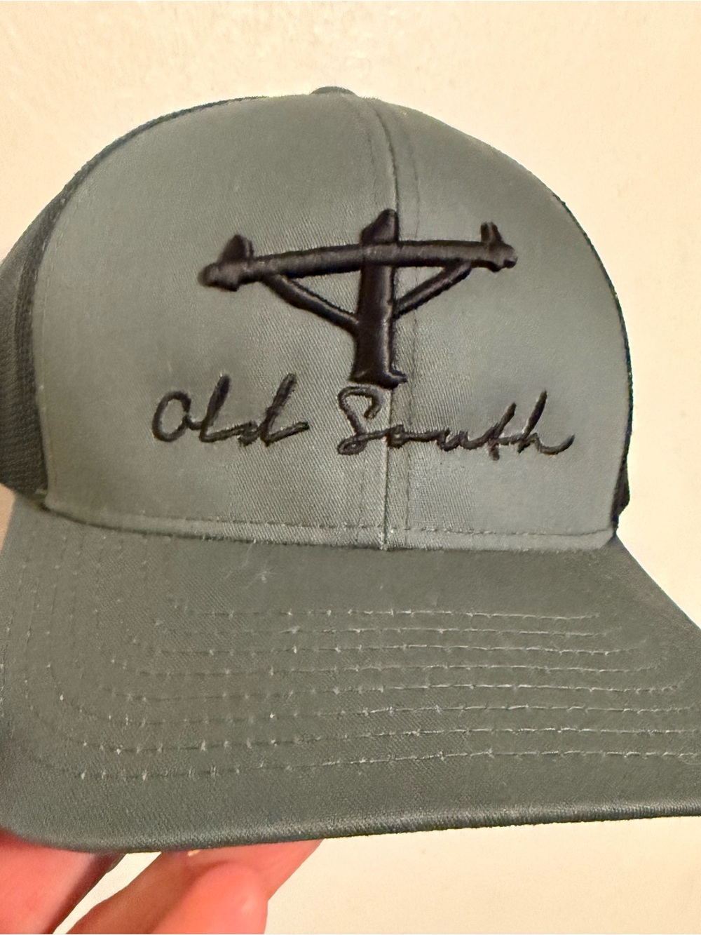 Old South LINEMAN Embroidered Logo Trucker Cap